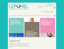 Tablet Screenshot of cepomel.com